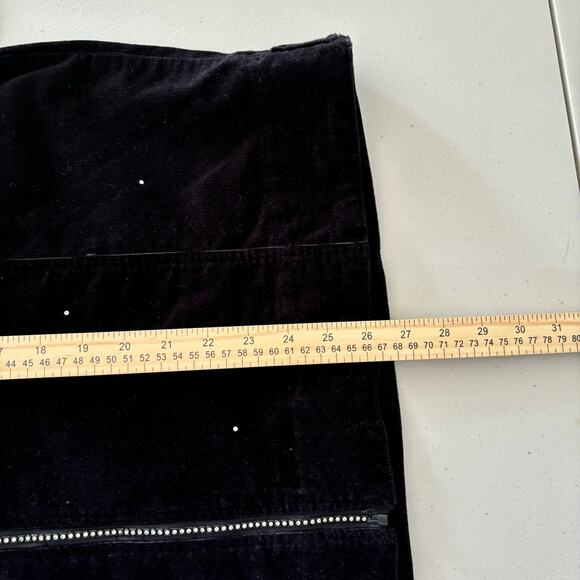 Quacker Factory Jacket Women's Size XL Wale Corduroy Rhinestone Full Zip Casual - Picture 9 of 11